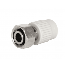 Муфта PPR евроконус Thermo Alliance 20х3/4"ВP с накидной гайкой
