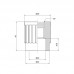 Муфта с внутренней резьбой Thermo Alliance DSB203 25x1/2"