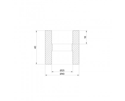Муфта Thermo Alliance DSB002 25
