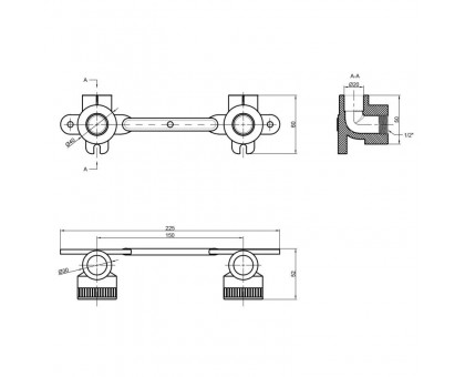 Монтажная планка Thermo Alliance DSE993 20x1/2"