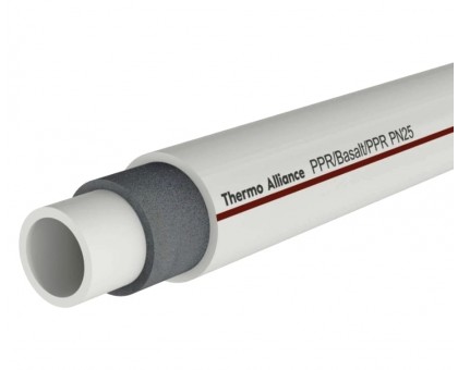 Труба полипропиленовая Thermo Alliance Glass Fiber SDR 6 PN25 20х3,4