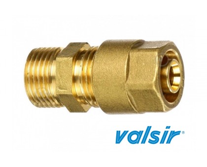 Муфта с наружной резьбой VALSIR PEXAL 2.25 16х1/2" длинный (100607)