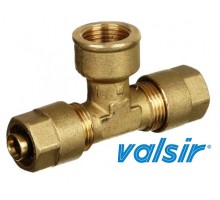 Тройник с внутренней резьбой VALSIR PEXAL 16х1/2"х16 (101308)