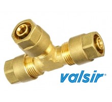 Тройник соединительный VALSIR PEXAL 16х16x16 (101108)