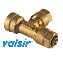 Тройник с внутренней резьбой VALSIR PEXAL 2.25 1/2"х16х16 (101407)