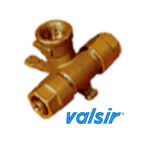 Тройник с трубодержателем VALSIR PEXAL 2.25 16х1/2"х16 (101705)