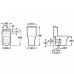 Унитаз-компакт Roca GAP A34947800W