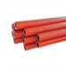Ламинированный ﻿утеплитель для труб Tube Flex 18/6 2м красный