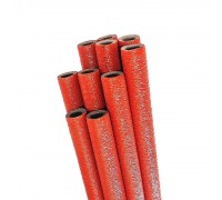 Утеплитель ламинированный для труб Tube Flex 18/6 2м красный