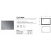 Зеркало Mixxus Flat MR04 100x60 см (MI6008) LED Touch, Anti-fog, димер, часы