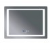 Зеркало Mixxus Style MR03 70x50 см (MI6006) LED-подсветка, часы, антизапотевание