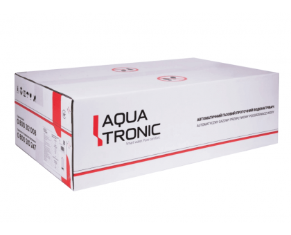 Дымоходна газова колонка Aquatronic 10 л White A21