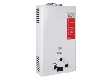 Дымоходна газова колонка Aquatronic 10 л White A21