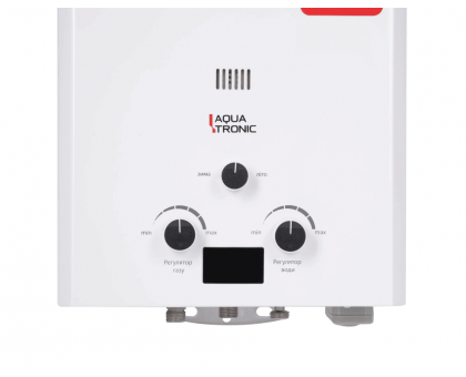 Дымоходна газова колонка Aquatronic 10 л White A21