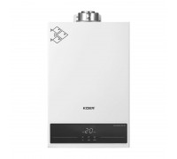 Газовая турбированная колонка KOER KWH.G0312 TURBO WHITE БЕЛАЯ (KR5557)