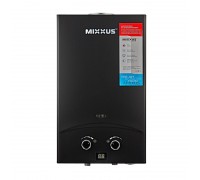 Колонка газовая дымоходная MIXXUS GWH-0210 BASIC BLACK 10 л/мин (черная) (WH0023)