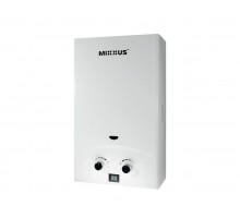 Колонка газовая дымоходная MIXXUS GWH-0110 BASIC WHITE 10 л/мин (белая) (WH0022)