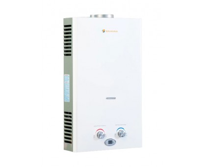 Газова колонка Savanna 18кВт 10л LCD Біла