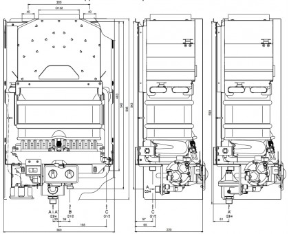 Колонка газовая TERMET TermaQ Electronic GE 19-02 PRO