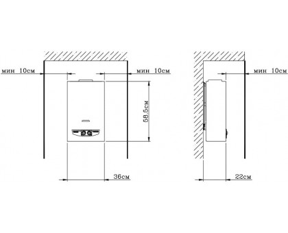 Колонка газовая Termet TermaQ GP 19-01
