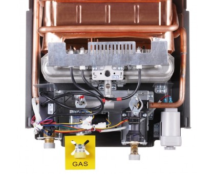 Газовая дымоходная колонка Thermo Alliance JSD20-10N-QB EURO+ 10л Black чёрная