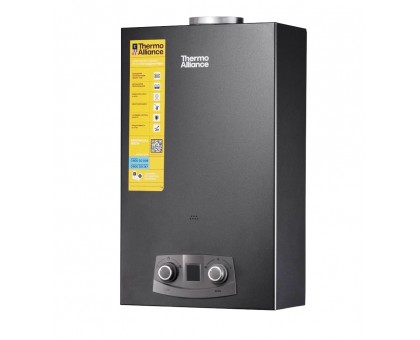 Газовая дымоходная колонка Thermo Alliance JSD20-10N-QB EURO+ 10л Black чёрная