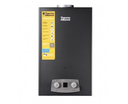 Газовая дымоходная колонка Thermo Alliance JSD20-10N-QB EURO+ 10л Black чёрная