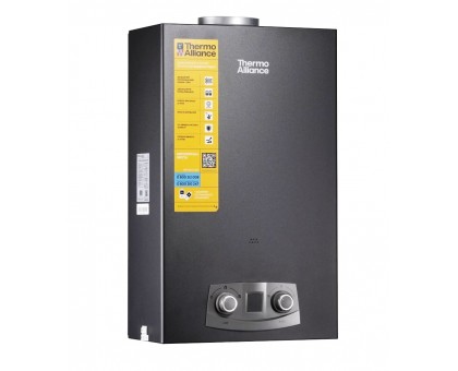 Газовая дымоходная колонка Thermo Alliance JSD20-10N-QB EURO+ 10л Black чёрная