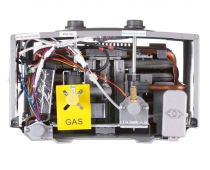 Газовая дымоходная колонка Thermo Alliance JSD20-10N-QB EURO+ 10л Silver (серая)