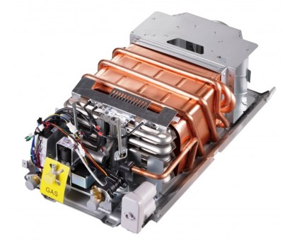 Газовая дымоходная колонка Thermo Alliance JSD20-10N-QB EURO+ 10л Silver (серая)