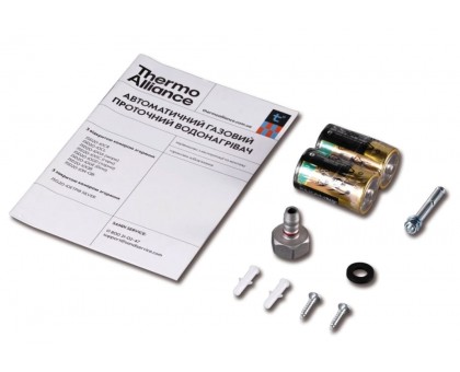 Газовая дымоходная колонка Thermo Alliance JSD20-10N-QB EURO+ 10л Silver (серая)