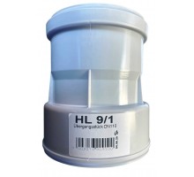 Переходник HL9/1 DN110 ПП/ПВХ на чугун