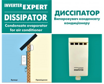 Испаритель конденсата кондиционера﻿﻿ Inverter Expert Dissipator Hisense 