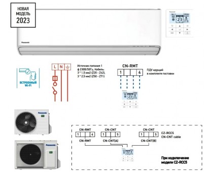 Кондиционер Panasonic Server CS-Z25YKEA/CU-Z25YKEA -25ºC