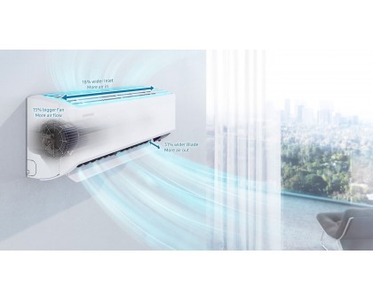Кондиционер инверторный Samsung Nordic -30 WiFi AR09TXFYBWKNEE