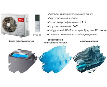 Кондиционер инверторный TCL TAC-12CHSD/FAI