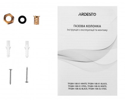 Газова колонка ARDESTO X1 TFGBH-10B-X1-STEEL