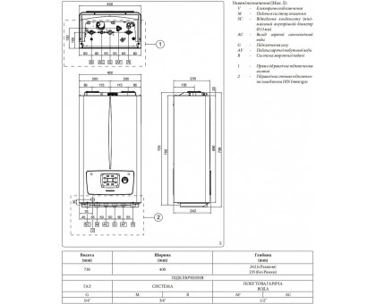 Газовый конденсационный котел Immergas Victrix Omnia V2 24 кВт