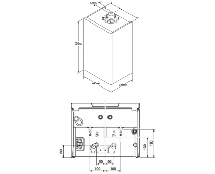 Газовый конденсационный котел Vaillant ecoTEC plus VUW 26 CS 1-5 (N-INT2) 