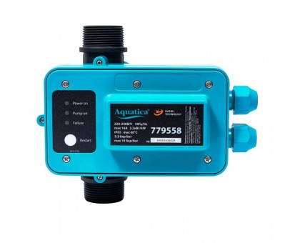 Электронный ﻿контроллер давления AQUATICA 2.2 кВт Ø1 1/4" (779558)