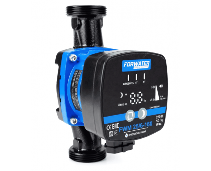 Насос циркуляционный частотный ﻿FORWATER FWM 25-6-180 1058511 с гайками