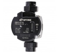 Насос циркуляционный энергосберегающий Optima PRIME UPMH 25-40 AUTO 130 мм с гайками