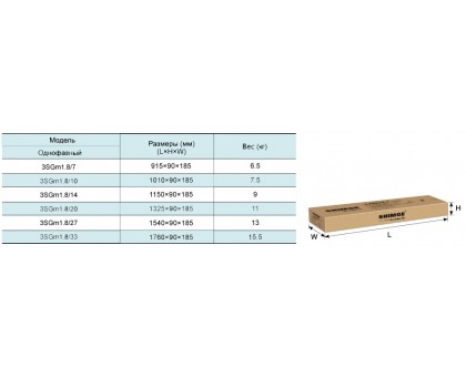 Насос скважинный SHIMGE 3SG(m) 1.8/27-0.75 кВт, Н 115 (88) м, Q 45 (30) л/мин, Ø75 мм, кабель 50м