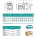 Насосна станція SHIMGE JET1100A 1.1 кВт, Нmax 48 м, Qmax 75 л/хв, бак 24 л