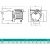 SHIMGE PXm804 1.5 кВт ﻿многоступенчатый самовсасывающий центробежный насос 
