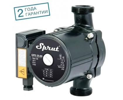 Насос ﻿циркуляционный SPRUT GPD 25-8S-180+гайки