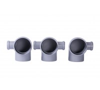 Колено канализационное TA Sewage 50х110х50х110, 90°