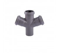 Крестовина канализационная TA Sewage 110, 45°