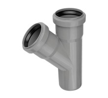 Тройник PPR канализационный Ostendorf HT-Safe 110, 67°