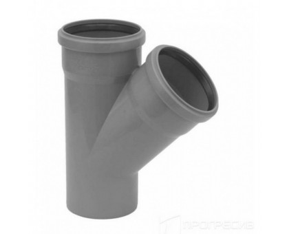 Тройник PPR канализационный TA Sewage 110, 45°